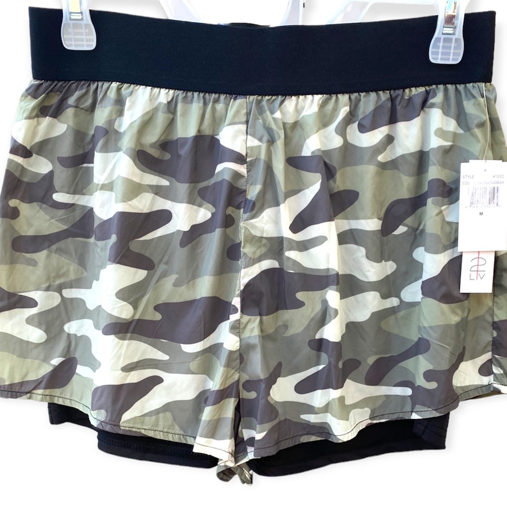 Camo Lined Shorts Size M